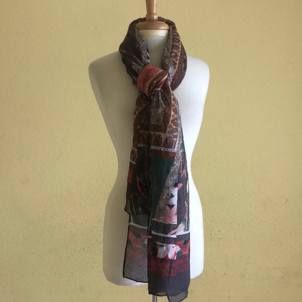 NWT All Jazzed Up Sonoran Southwest Scraf Wrap oversized